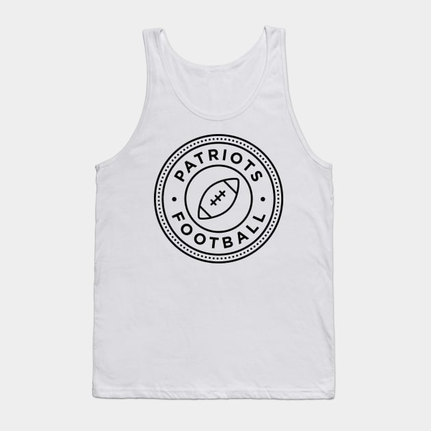 Patriots Football Tank Top by Sinnfrey